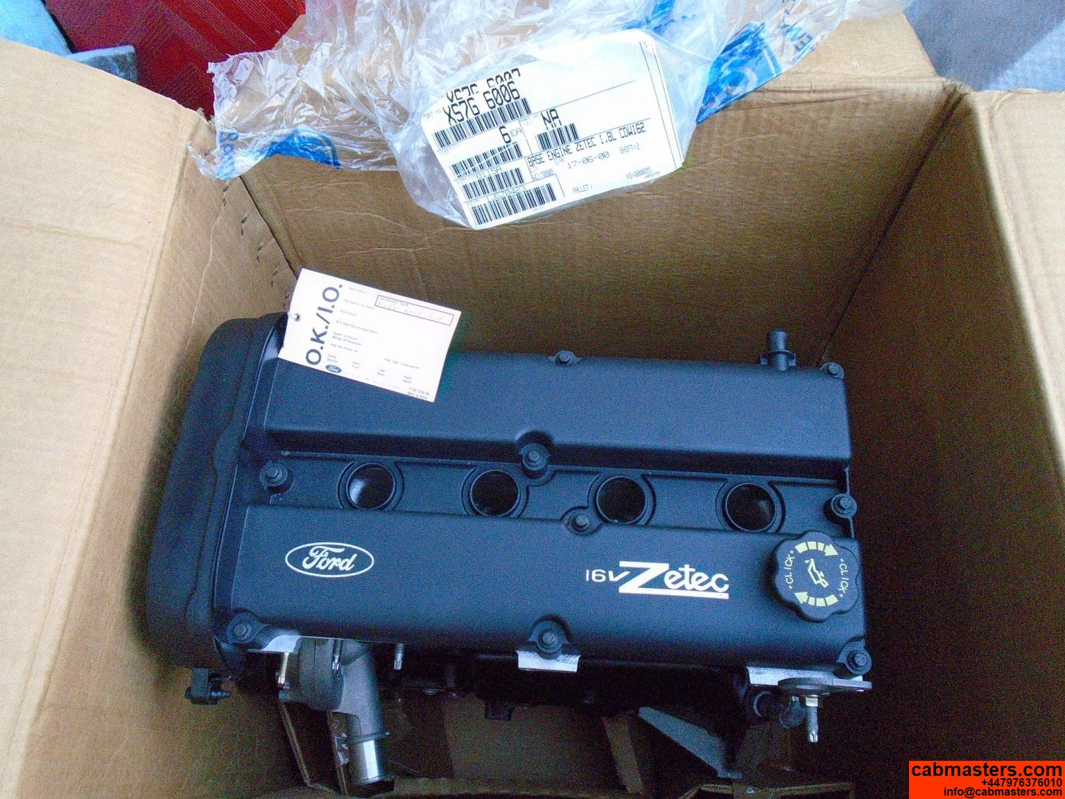 Ford Zetec 1 8 16v Engine