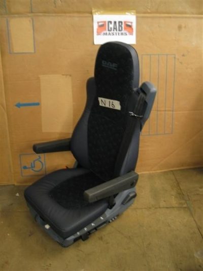 DAF embossed air seat semi lether and cloth LHD drivers