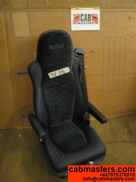 DAF embossed air seat semi lether and cloth LHD drivers