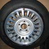 Jaguar Alloy Wheel and tyre 16 fits xj pre 2003 & Pirelli P4000 255 60 R16-1