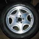 Mercedes Alloy wheel & continental sport  235 60 ZR 100W