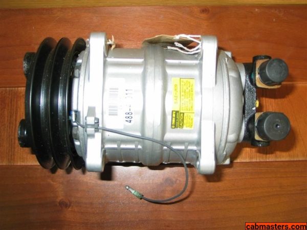 Seltec TM-15HD air compressor with two pulley assembley