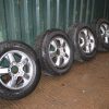 Toyota Landcruser Amazon 18 chrome Alloys and Tyres