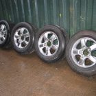 Toyota Landcruser Amazon 18 chrome Alloys and Tyres