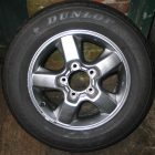 Toyota Landcruser Amazon 18 chrome Alloys and Tyres