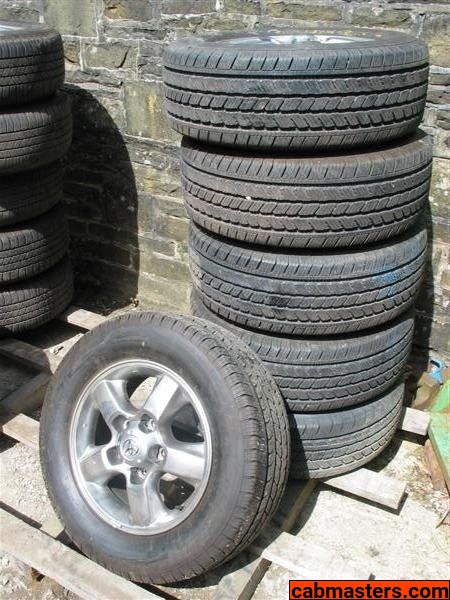 Alloy Wheel & Tyre fits R18" 275 60 Bridgestone Dueler 118H