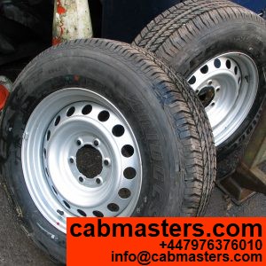 Toyota Hilux Set of 4 Steel Wheels and Tyres
