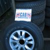 TOYOTA LAND CRUSIER 5 Studd Alloy Wheels v&tyres NEW TAKE OFF 003