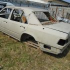 Mercedes Benz E Class body shell with all panels. New-old-stock.